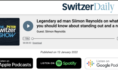 Podcast: Legendary ad man Siimon Reynolds on what you should know about standing out and a new business called Buyers Circle